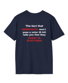 Political T-Shirt — "Cheat in Elections" Patriotic Tee
