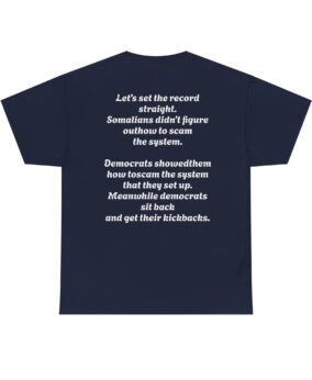 Somali Kickbacks  – USA Flag Map "Read the Constitution" Tee
