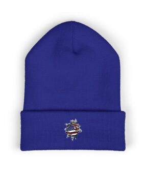 Bullet Hole Embroidered Beanie