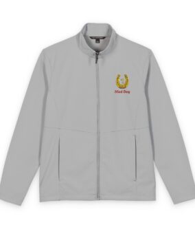 GB PDR Embroidered Soft Shell Jacket – Men's Lightweight Windbreaker